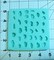 34Pc Raisin Shape Silicone Mold| Realistic Raisin| Food Shape Candle Embed Mold| Soap Mold| Resin Mold